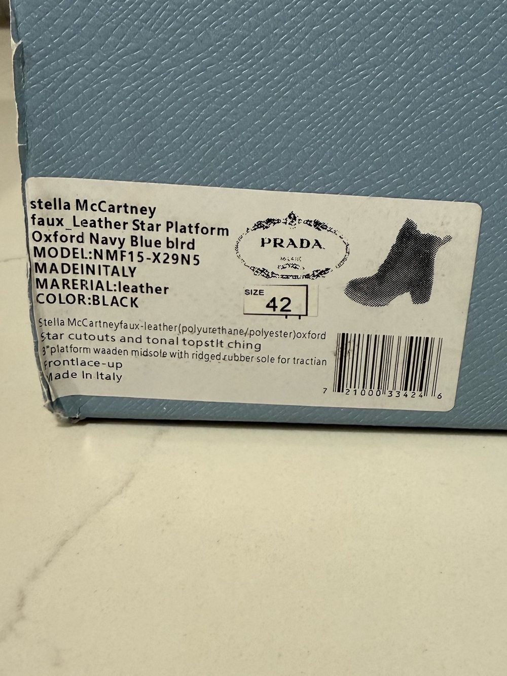 Prada brushed leather and nylon laced booties - Picture 11 of 11